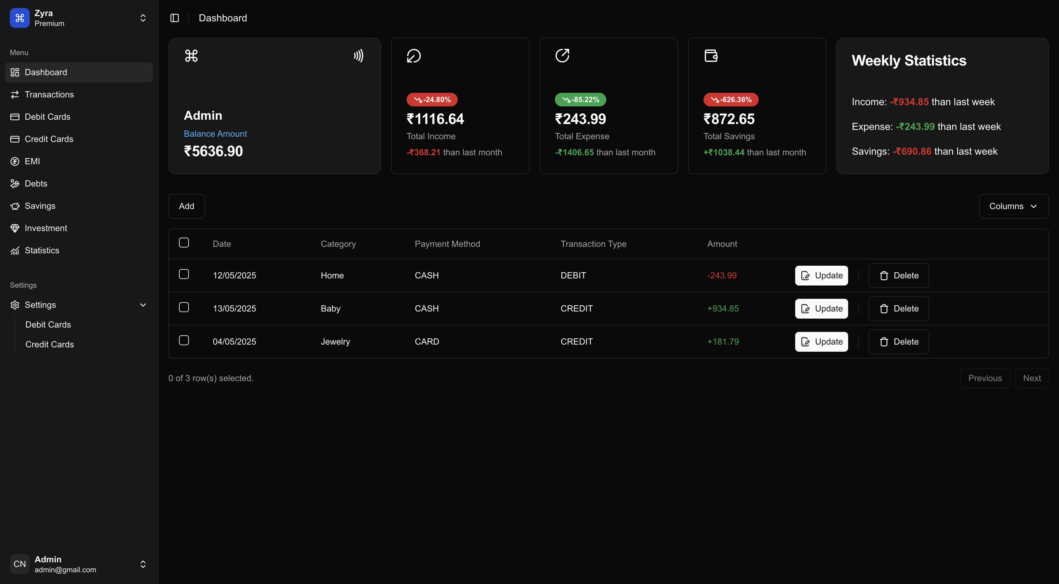 Product screenshot